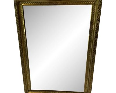 Vintage Gold Metal Picture Frame