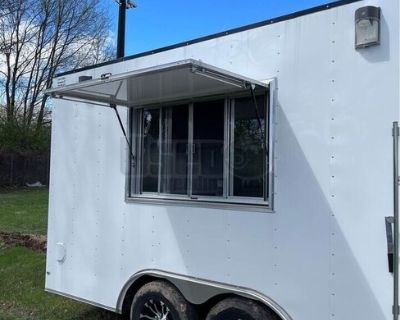NEVER USED 2023 8.5' x 18' Lark Kitchen Food Concession Trailer w/ Suppression System