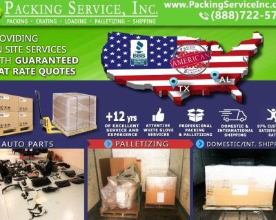 Packing Service, Inc. Professional Shipping and Packing Boxes - Corpus Christi, Texas