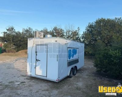 2022 8' x 20' Kitchen Food Concession Trailer with Fire Suppression System