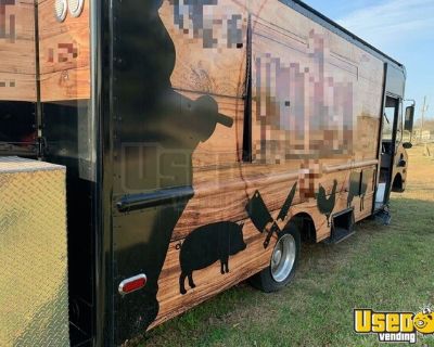 Barely Used Chevrolet Step Van P30 Food Truck with Pro Fire Suppression System