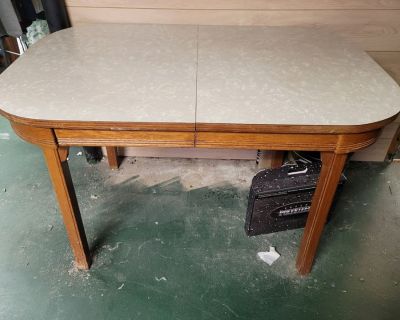 Formica top vintage table