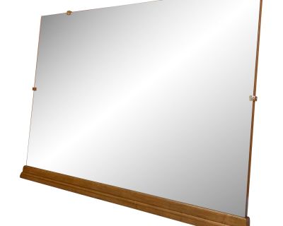 Kling Mid-Century Modern Maple Mirror