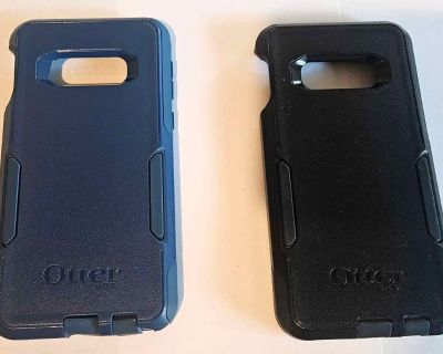 One black Otter Box for Samsung S10e phone. One blue Otter Box for Samsung S10e phone. Take one or both. Porch Pickup 13 Mile and Drake area. Check out the pictures at: