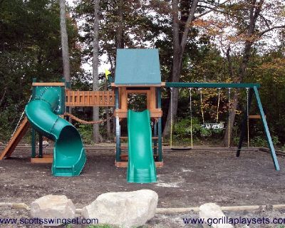 Professional Playset and Swing Set installation