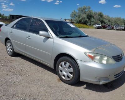 Salvage Silver 2004 Toyota Camry Le