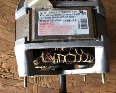 GE Washer Motor  P#175D6318P001 WH20X10063 WH20X10023 WH20X10014
