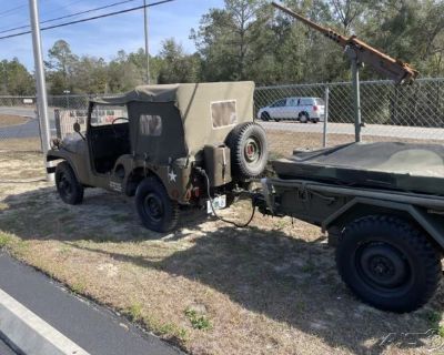 1955 Jeep Willy's with Matching Trailer