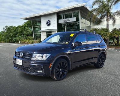 Used 2021 Volkswagen Tiguan SE R-Line Black