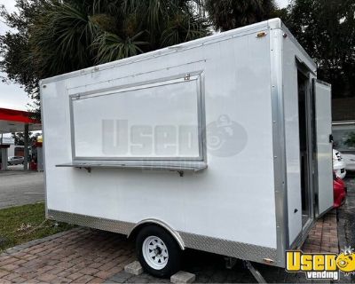 2023 - 7' x 11' Kitchen Food Concession Trailer with Spacious Interior