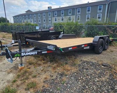 2026 Summit Trailers C6TB720TA5 Cascade 6" 7x20 Tilt Bed 14K