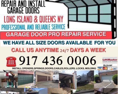 PROFESSIONAL AND RELIABLE GARAGE DOOR REPAIR SERVICE NEW YORK