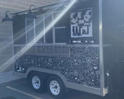 2021 8' x 12' Kitchen Food Trailer | Food  Concession Trailer