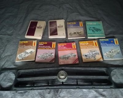 Datsun grill and shop manuals