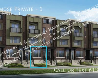 2 Bedroom 1BA Townhouse For Rent in Ottawa, ON