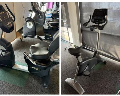 Physical therapy equipment bikes, elliptical,table