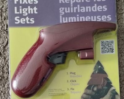 The Complete Tool for Fixing Miniature Christmas Lights Sets