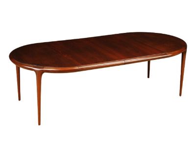VK201 Rosewood Dining Table by Vladimir Kagan for Kagan-Dreyfuss, 1958, Signed