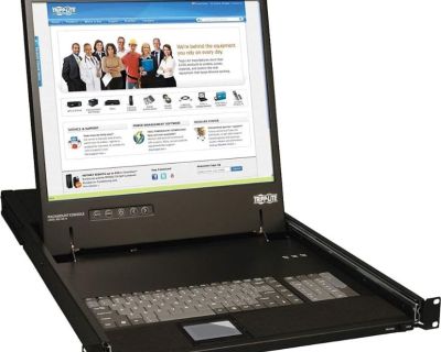 TrippLite KVM server console, Color LCD monitor, keyboard mouse
