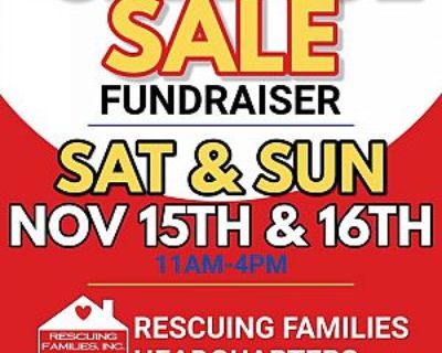 HUGE INDOOR GARAGE SALE