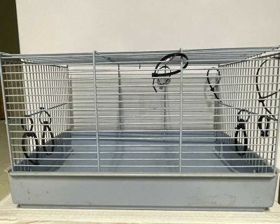 Vieille cage de hamster