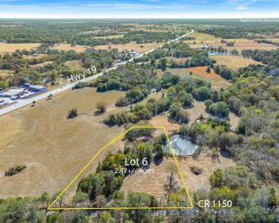 Unimproved Land For Sale in EMORY, TX
