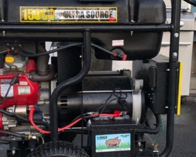 15,000 WT/30 hp Gas Generac Generator