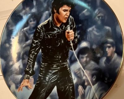 Elvis Presley plate