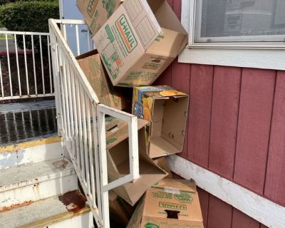 5-6 U-Haul book boxes at SRPL