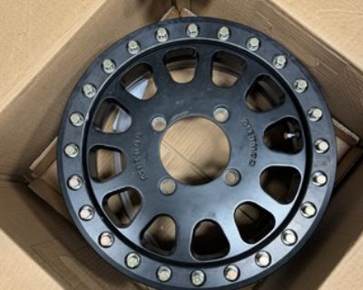 Method Racing 401 UTV Beadlock Wheels Matte Black 15x6 CanAm X3 4x136