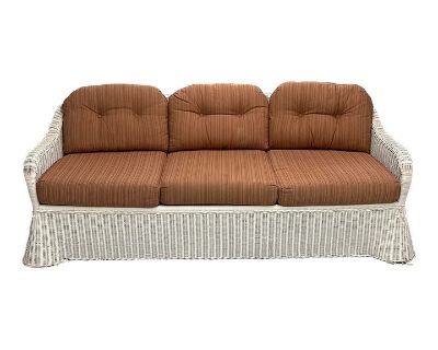 Henry Link Wicker Ghost Sofa