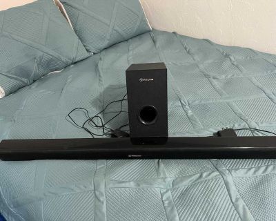Westinghouse sound bar with subwoofer