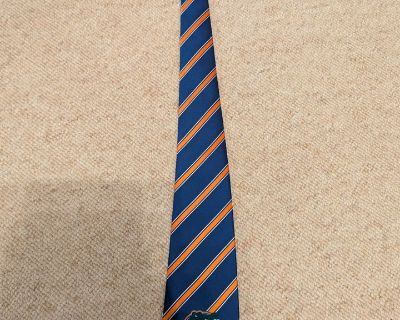 Florida Gator neck tie Orange/Blue