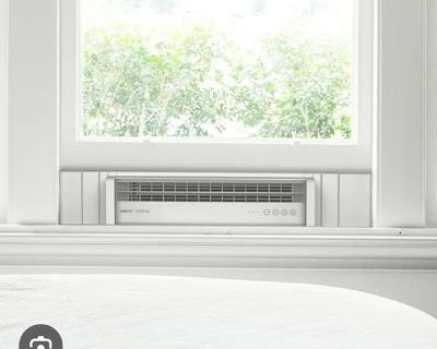 Sharper Image Reversible White Window Fan - Brand New