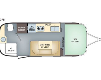 2018 Airstream Sport 22FB