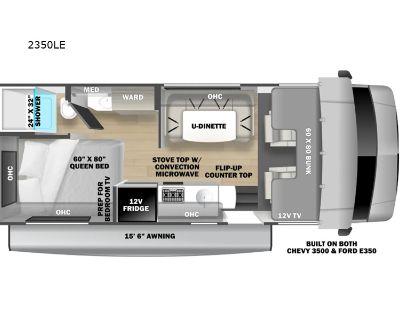 2026 Forest River Rv Sunseeker LE 2350LE Ford