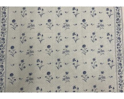 9 Yards Brunschwig & Fils Blue & White Fabric