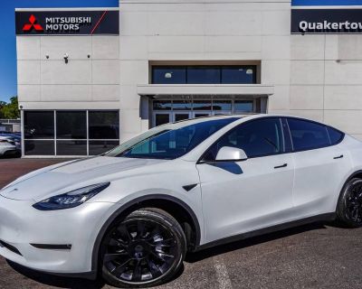 2 previous owner(s). Mileage: 0. SUV. Fuel Type: Electric. New Price! 2023 Tesla Model Y Long Range CLEAN CARFAX, BLUE TOOTH, NEW PA STATE INSPECTION, FULLY RECONDITIONED, NAVIGATION, ALLOY WHEELS, PANORAMIC SUNROOF, LEATHER, BACK UP CAMERA, Model Y Long Range, 4D Sport Utility, Electric Motor, 1-Speed Automatic, AWD, Pearl White Multi-Coat, Black w/Vegan Leather Seat Trim, 14 Speakers, 4-Wheel...
