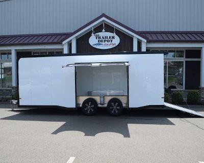 8 6 X 24 ENCLOSED CAR HAULER 9.9K