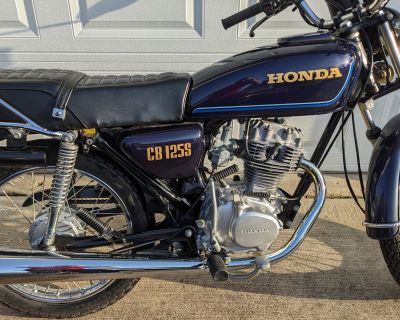 1982 Honda Cb 125S