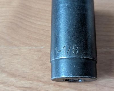 1/2 drive 1" 1/8 Deep Socket