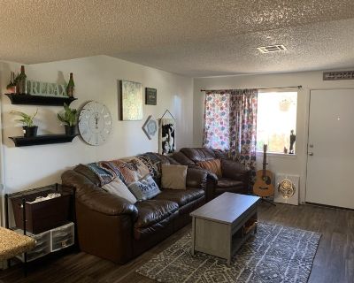 Total rooms: 3. Deposit: $300.00 * Utilities included?: Some * Fees apply?: No. References required. Females preferred. Smoking is allowed. Couples are welcome. Age preference: 18 - 85. Furnishings: Furnished * Parking: Yes * Garage: No * Yard/patio: No * Balcony/roof terrace: Yes * Disabled access: No * Living room: shared * Broadband included: Yes. Availability Available Now Minimum term 1 mo...