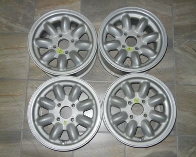 FOR SALE Set of Four original 14x7x108 bc Minilites NEW PRICE