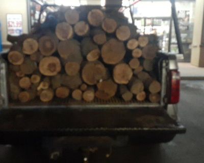 Seasoned Almond firewood