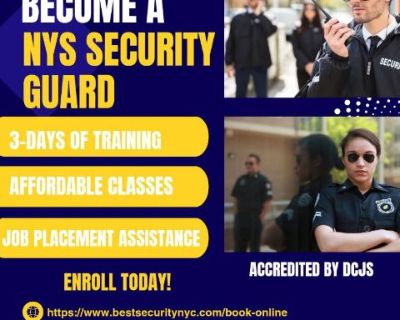Become Security Guard online