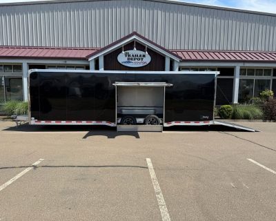 8 6 X 28 ROM ENCLOSED CAR HAULER WITH ESCAPE DOOR 13