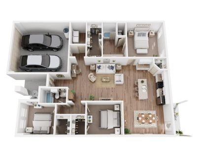 3 Bedroom 2BA 1616 ft Apartment For Rent in Midland, TX