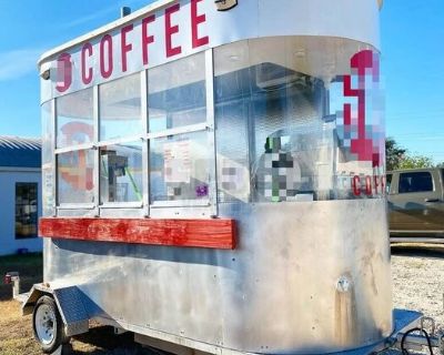 2021 6' x 12' Coffee/Espresso Trailer Beverage Concession Trailer