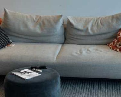 Free sleeper sofa in very good condition - needs pickup on Fri or Sat this week - Service elevator