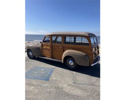 1940 Plymouth Woody Wagon Manual Transmission RWD